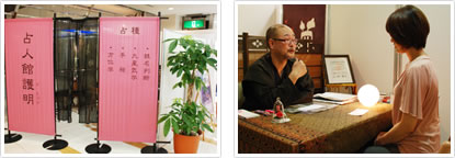 護明の占い 様子